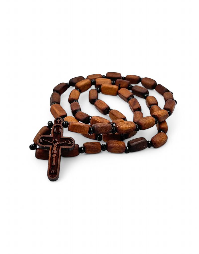 Neck Cross Wooden Carved Handmade Jewelry.